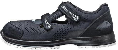 Damensicherheitssandale GX 145 ESD Gr.35 W.10 black/white S1P SRC EN20345 ATLAS