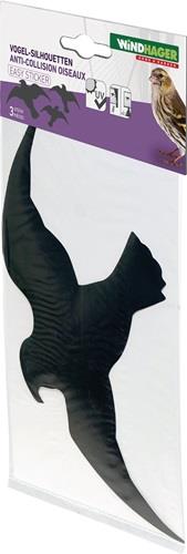 WINDHAGER Vogel-Silhouette Easy Sticker 3 St.WINDHAGER