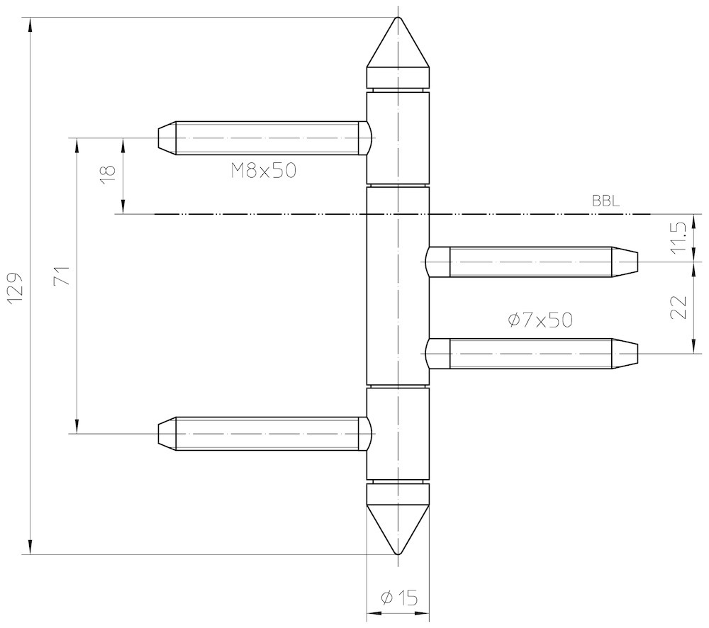 SIMONSWERK Einbohrband VARIANT® V 4426 WF TOP