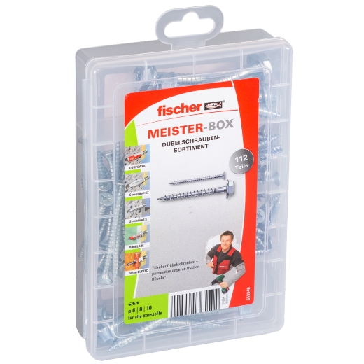FISCHER Meisterbox - Dübelschrauben (112)