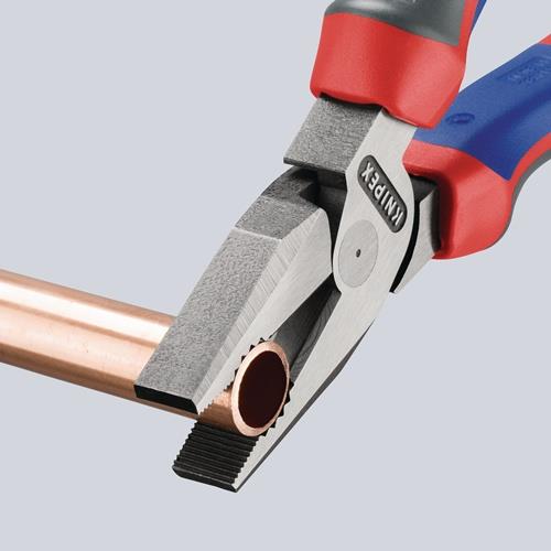 KNIPEX Kraftkombizange L.200mm pol.Comfort-Griff KNIPEX KNIPEX Kraftkombizange L.200mm pol.Comfort-Griff KNIPEX