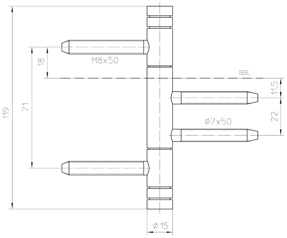 SIMONSWERK Einbohrband VARIANT® V 4426 WF BASIC SIMONSWERK Einbohrband VARIANT® V 4426 WF BASIC