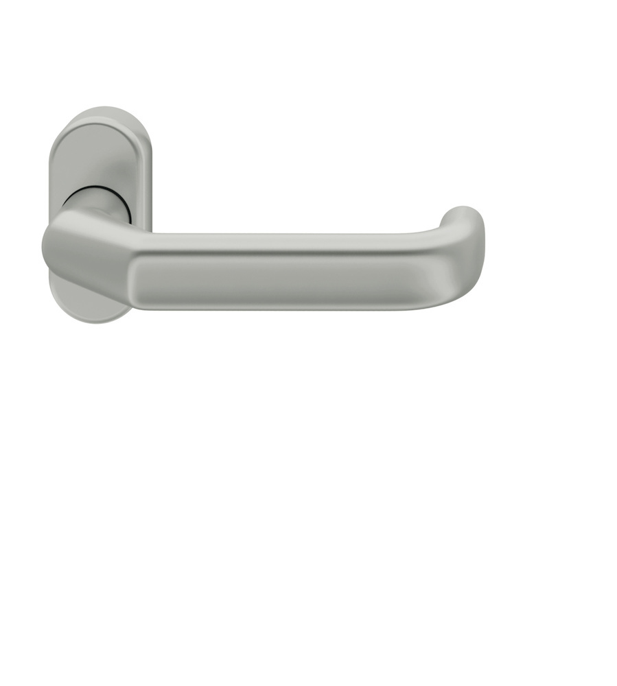 FSB Drücker-Halbgarnitur ohne Schlüsselrosette 06 0662, oval, VK 8 mm, Aluminium