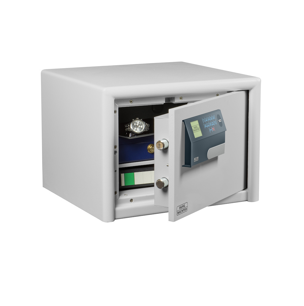 BURG-WÄCHTER Wertschutzschrank, DualSafe DS 425 E FP, lichtgrau beschichtet, 41290