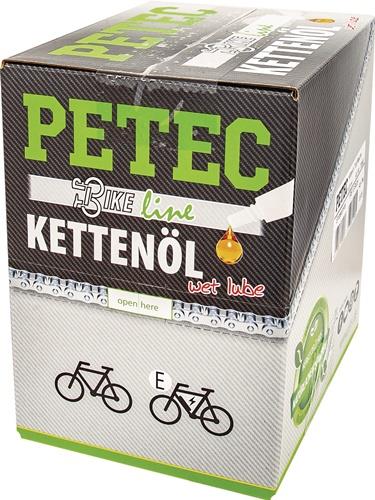 PETEC Kettenöl Wet Lube 100ml transp.Tropfflasche PETEC PETEC Kettenöl Wet Lube 100ml transp.Tropfflasche PETEC