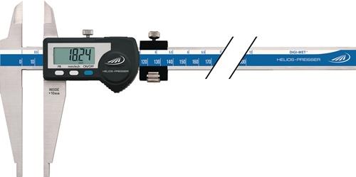 HELIOS PREISSER Werkstattmessschieber DIN862 DIGI MET® 300mm dig. m. Spitzen u. FE H.PREISSER