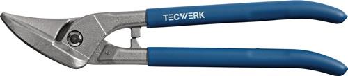 TECWERK Idealblechschere L.260mm li.STA max.0,8mm VA max.0,45mm TECWERK