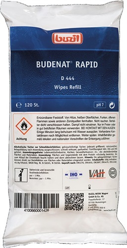 BUZIL Desinfektionstücher BUDENAT® Rapid Wipes D 444 BUZIL BUZIL Desinfektionstücher BUDENAT® Rapid Wipes D 444 BUZIL