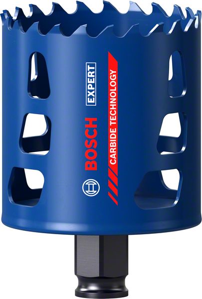 BOSCH EXPERT Tough Material Lochsäge, 60 x 60 mm. Für Dreh- und Schlagbohrer