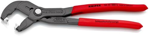 KNIPEX Schlauchschellenzange Gesamt-L.250mm Kopf grau atram.Ku.-Überzug KNIPEX