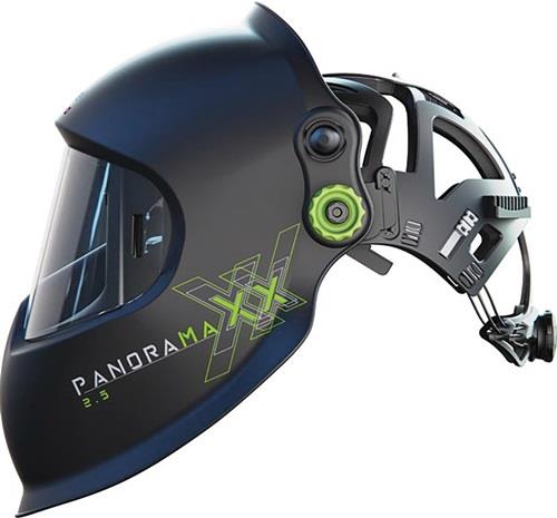 OPTREL Schweißerschutzhelm Panoramaxx 2.5 schwarz 180x120mm DIN 5-12 Krt.OPTREL