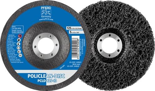 PFERD Grobreinigungsscheibe POLICLEAN Ø125x13mm Bohr.22,23mm PFERD