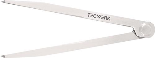 TECWERK Spitzzirkel L.200mm m.Nietscharnier TECWERK