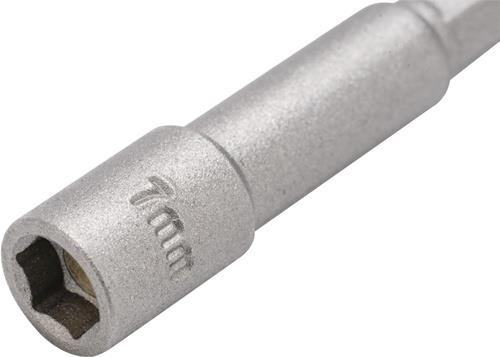 TECWERK Steckschlüsseleinsatz m.6-KT.-Antr.SW 7mm L.60mm m.Magnet TECWERK