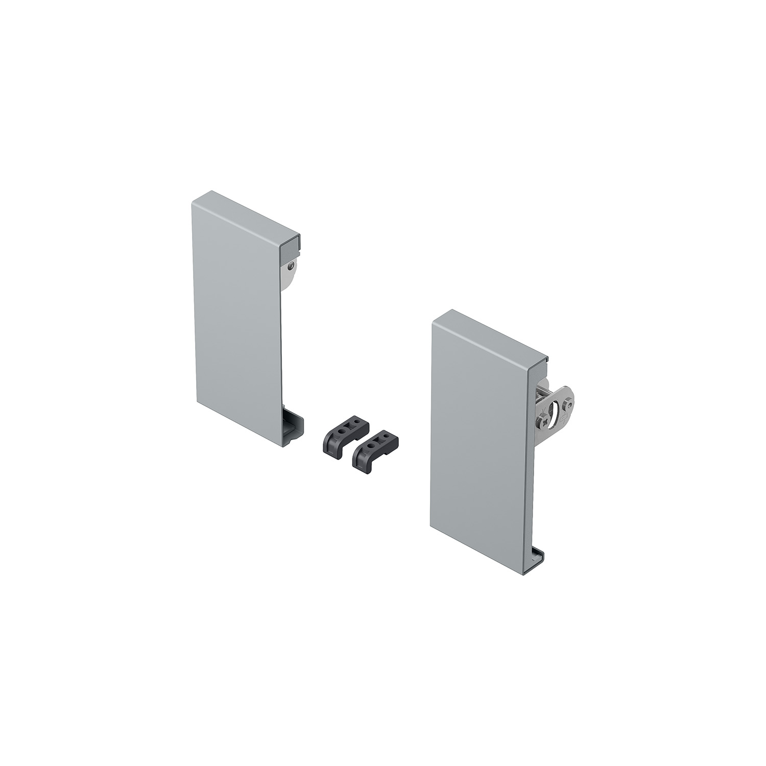 HETTICH Verbinder für Front ArciTech / 94 mm, silber, 9123083