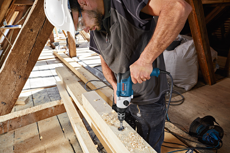 BOSCH Bohrmaschine GBM 13-2 RE, mit Schnellspannbohrfutter 13 mm