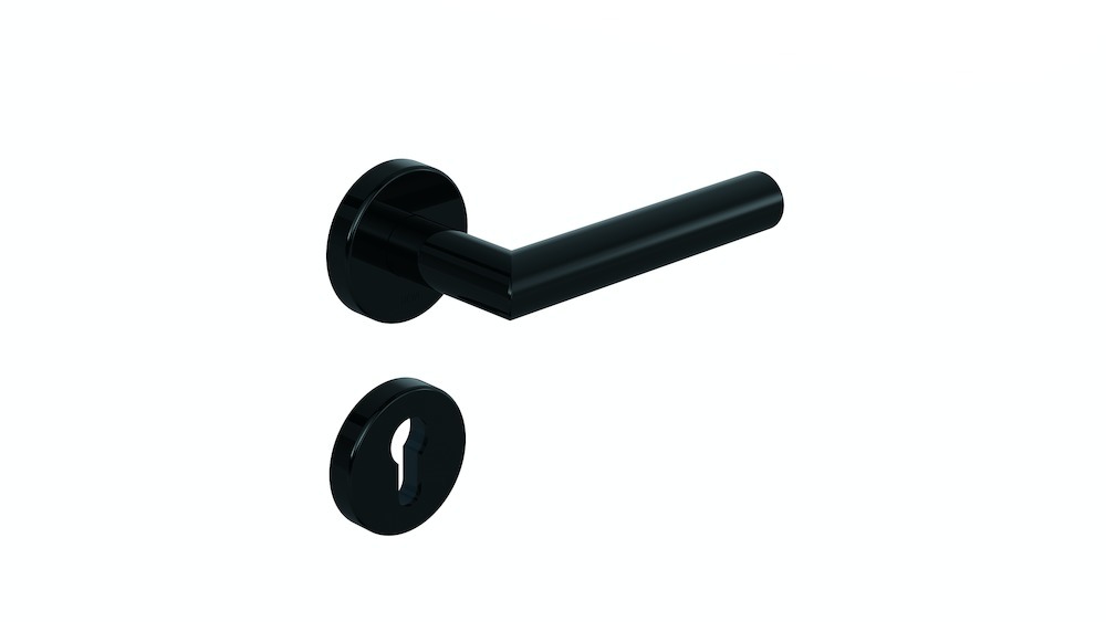 HEWI FH Schutz-Drücker-Halbgarnitur mit Rosetten 162PCR23.230, VK 9 mm, Polyamid