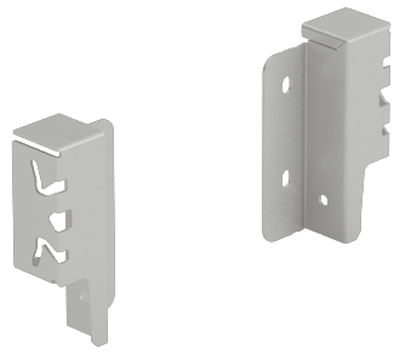 HETTICH Rückwandverbinder ArciTech 94 mm, silber, rechts, 9121828