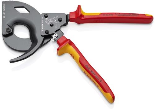 KNIPEX Kabelschneider Gesamt-L.320mm max.60 (600 mm²)mm pol.Mehrkomp.-Hüllen VDE KNIPEX Kabelschneider Gesamt-L.320mm max.60 (600 mm²)mm pol.Mehrkomp.-Hüllen VDE