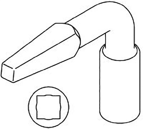 FUHR Dornschlü.766 Steckschlüsseleinsatz 8mm 4-KT.6,5-9mm FUHR