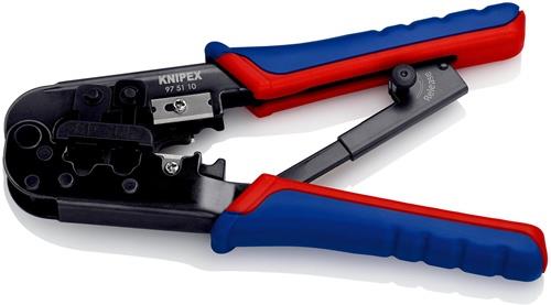 KNIPEX Crimpzange f.Westernstecker L.190mm KNIPEX