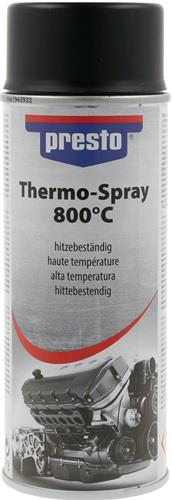 PRESTO Thermo-Lackspray Profi 800GradC schwarz 400 ml Spraydose PRESTO