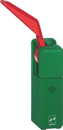 ASSA ABLOY EXITalarm 7411-10 vorgerichtet f.HZmm grün lack.Basis