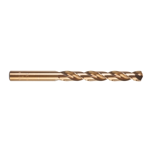 MILWAUKEE 10,5 x 133 mm, HSS-G Co HSS-G RED COBALT Metallbohrer DIN 338 5er Pack