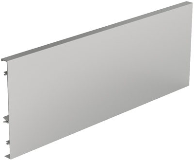 HETTICH Aluminiumrückwand ArciTech, 186 x 2000 mm, silber, 9192189