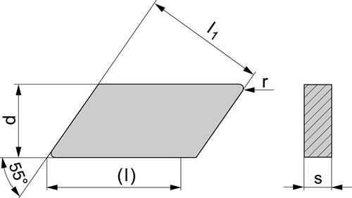 Wendeschneidplatte Bearbeitung Schlicht TECWERK