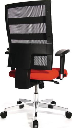 TOPSTAR Bürodrehstuhl Punktsynchr.-T.schwarz/rot 450-550mm Trgf.110kg TOPSTAR TOPSTAR Bürodrehstuhl Punktsynchr.-T.schwarz/rot 450-550mm Trgf.110kg TOPSTAR