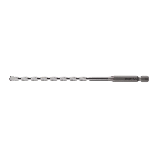 MILWAUKEE 5,5 x 150 mm SHOCKWAVE Multimaterial Bohrer 1/4" Hex