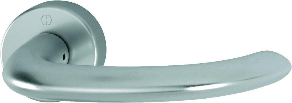 HOPPE® Drücker-Halbgarnitur ohne Schlüsselrosette Marseille 1138/42H, ohne Stütznocken, Aluminium