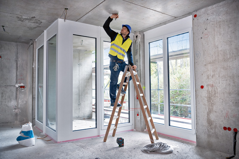 BOSCH Kombilaser GCL 2-50 G mit Baustativ