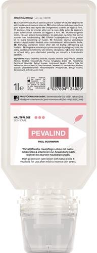 PEVALIND Hautpflegelotion PEVALIND 1l parfümiert Softflasche PAUL VOORMANN