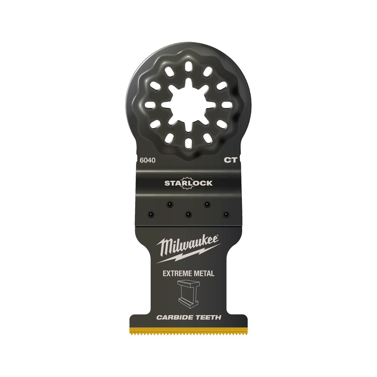 MILWAUKEE 35 x 32 mm Multitool Starlock Titan-HM-Tauchsägeblatt Multimaterial