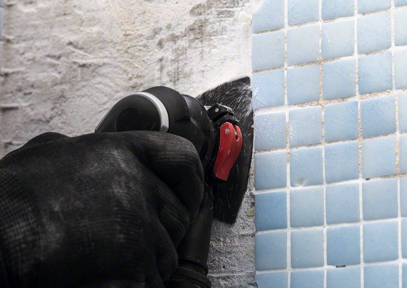 BOSCH EXPERT Sanding Plate MAVZ 116 RT2 Blatt für Multifunktionswerkzeuge, 116 mm. Für oszillierende Multifunktionswerkzeuge