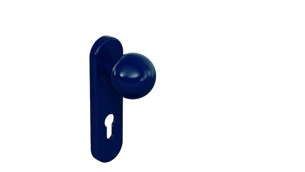 HEWI Wechselgarnitur mit Kurzschild 111R03.213, VK 8,5 mm, HT, Polyamid, 111R03.213 50