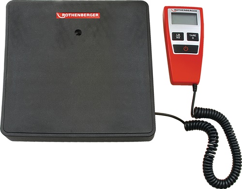 ROTHENBERGER Kältemittelwaage ROSCALE 120 Wägebereich 0-120kg