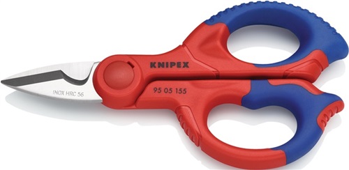 KNIPEX Elektriker-/Handwerkerschere L.155mm 2-K.-Hüllen KNIPEX