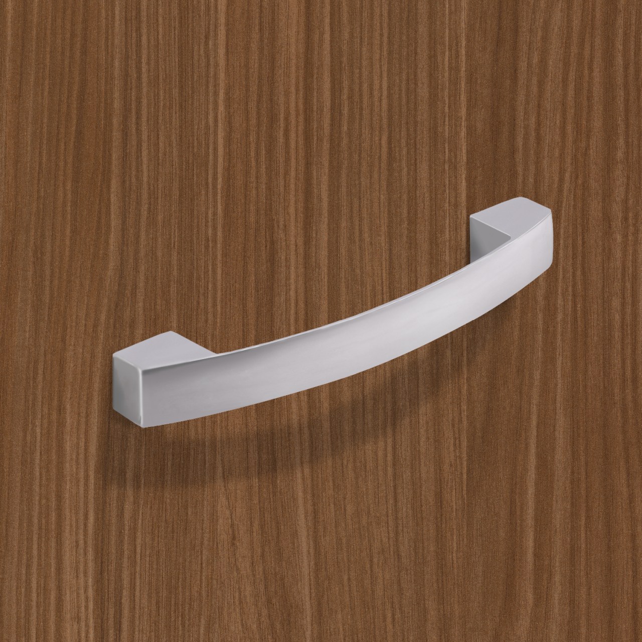 HETTICH Griff Vantania, •–• 128, L 144 mm, B 14 mm, H 27 mm, Verchromt matt, 9113210 HETTICH Griff Vantania, •–• 128, L 144 mm, B 14 mm, H 27 mm, Verchromt matt, 9113210
