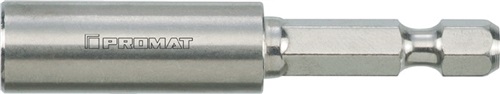 PROMAT Bithalter 1/4 Zoll F 6,3 1/4 Zoll C 6,3 Magnet L.60mm PROMAT