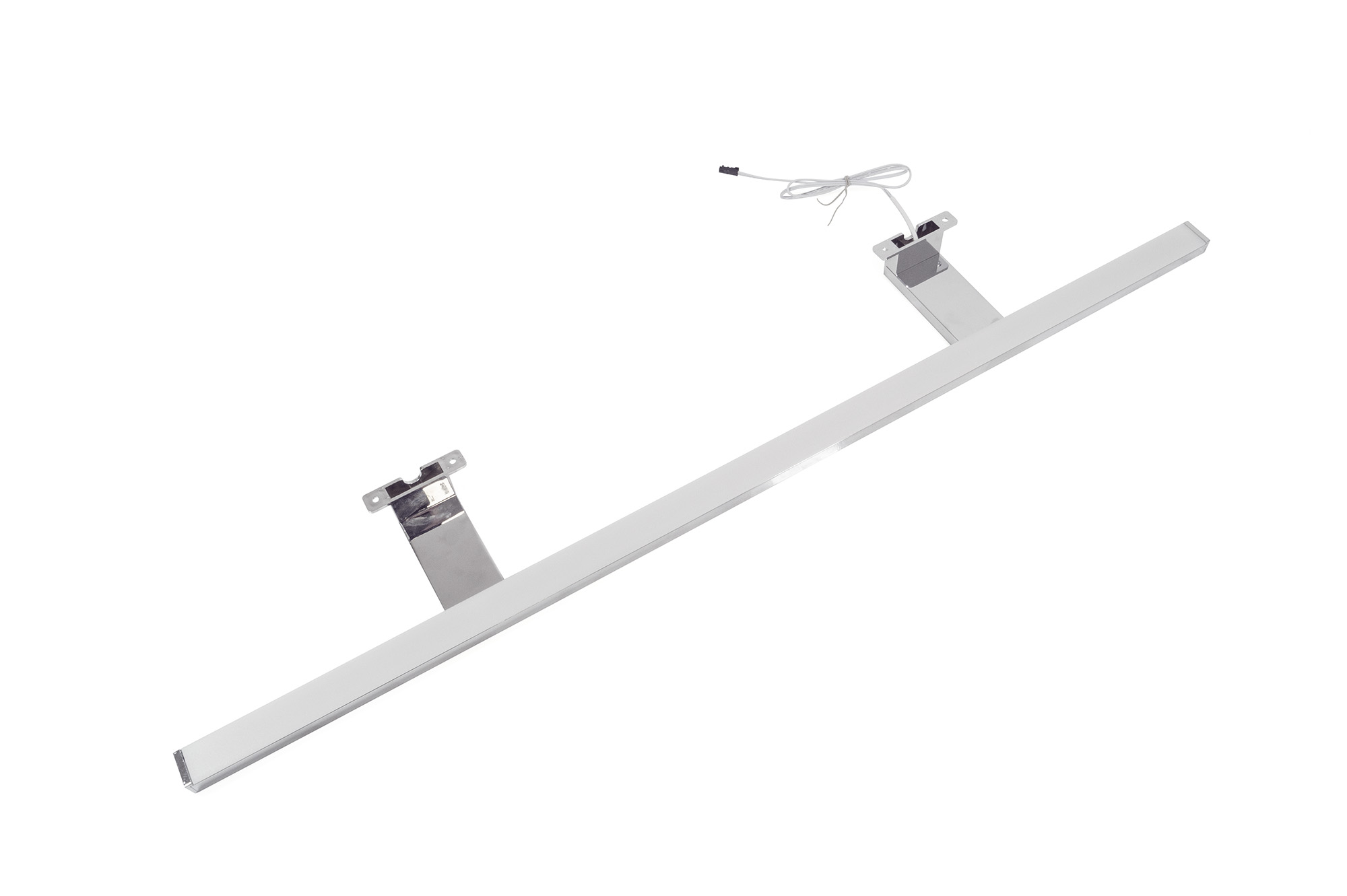 L&S LED Anbauleuchte Lilium Emotion mit zwei Haltearmen, 800mm, 12VDC, 8W, IP44, Chrom