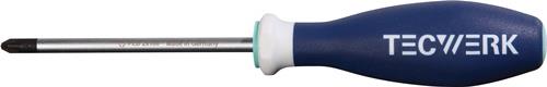 Schraubendreher 3-Komponentengriff Rundklinge TECWERK