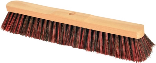 SOREX Besen Südharzer Bauernbesen Arenga/Elastonmix L.600mm m.Stielloch Sattelholz