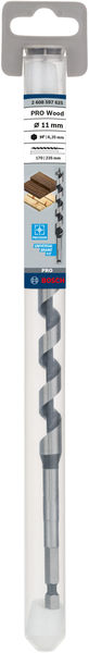 BOSCH Holzschlangenbohrer, Sechskant 11 x 170 x 235 mm, d 6,35 mm
