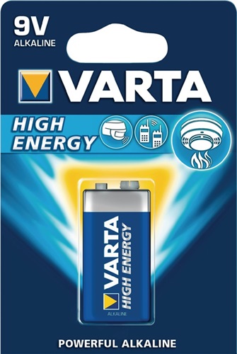 VARTA Batterie Longlife Power 9 V 6LP3146-E Block 580 mAh 6LP3146 4922 1 St./Bl.