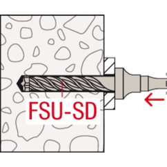 FISCHER Hinterschnittanker FSU-P M10x100/20 R