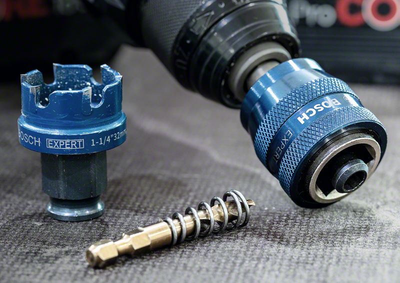 BOSCH EXPERT Sheet Metal Lochsäge, 21 × 5 mm. Für Dreh- und Schlagbohrer