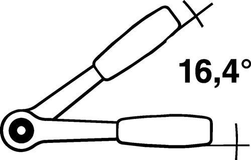 STAHLWILLE Hebelumsch.kn.415 1/4 Zoll 22 Z.Umschalth.STAHLWILLE